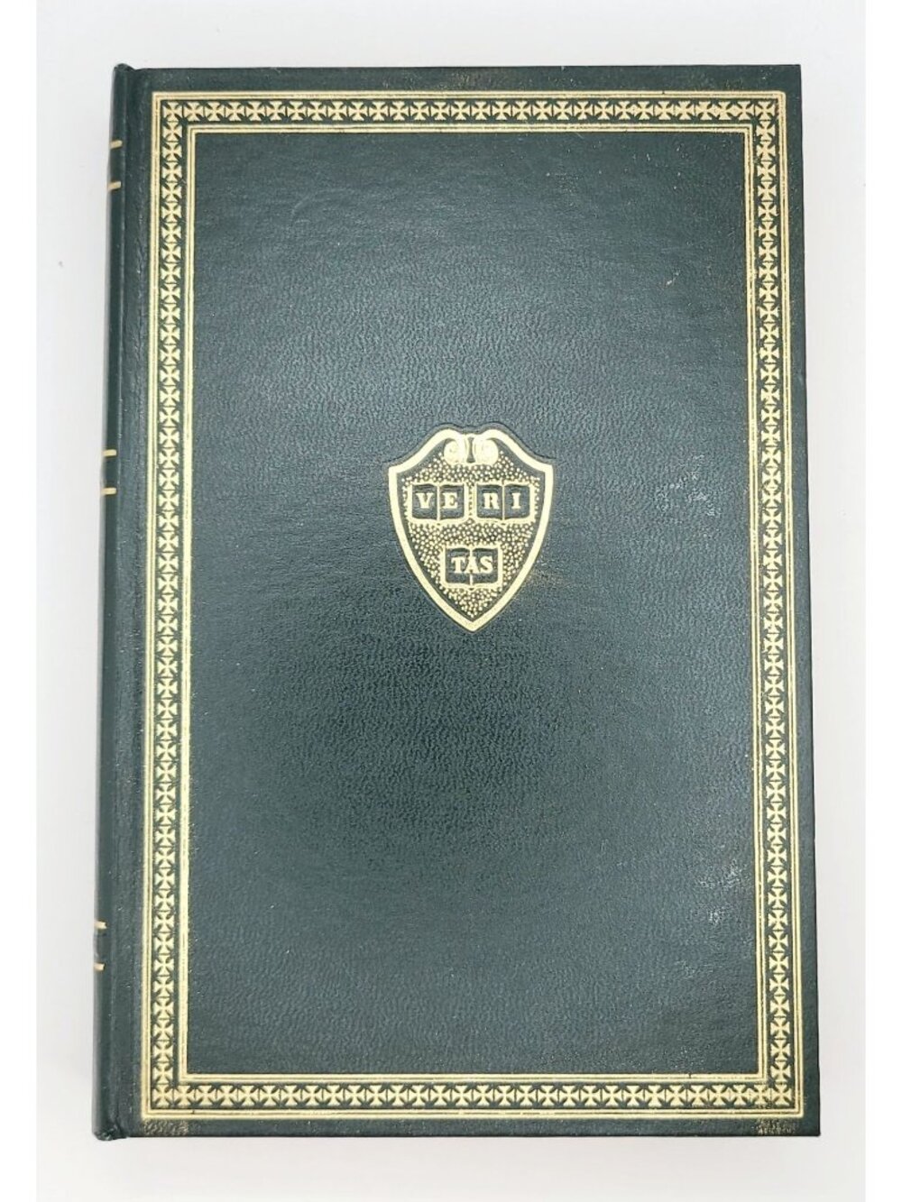Harvard Classics Bunyan & Izaak Walton Deluxe Edition Green Leather Hardcover